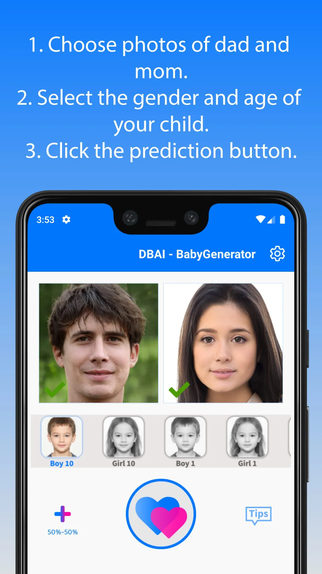 BabyGenerator Guess baby face