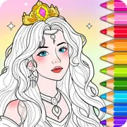 Princess Game Fantasy Coloring