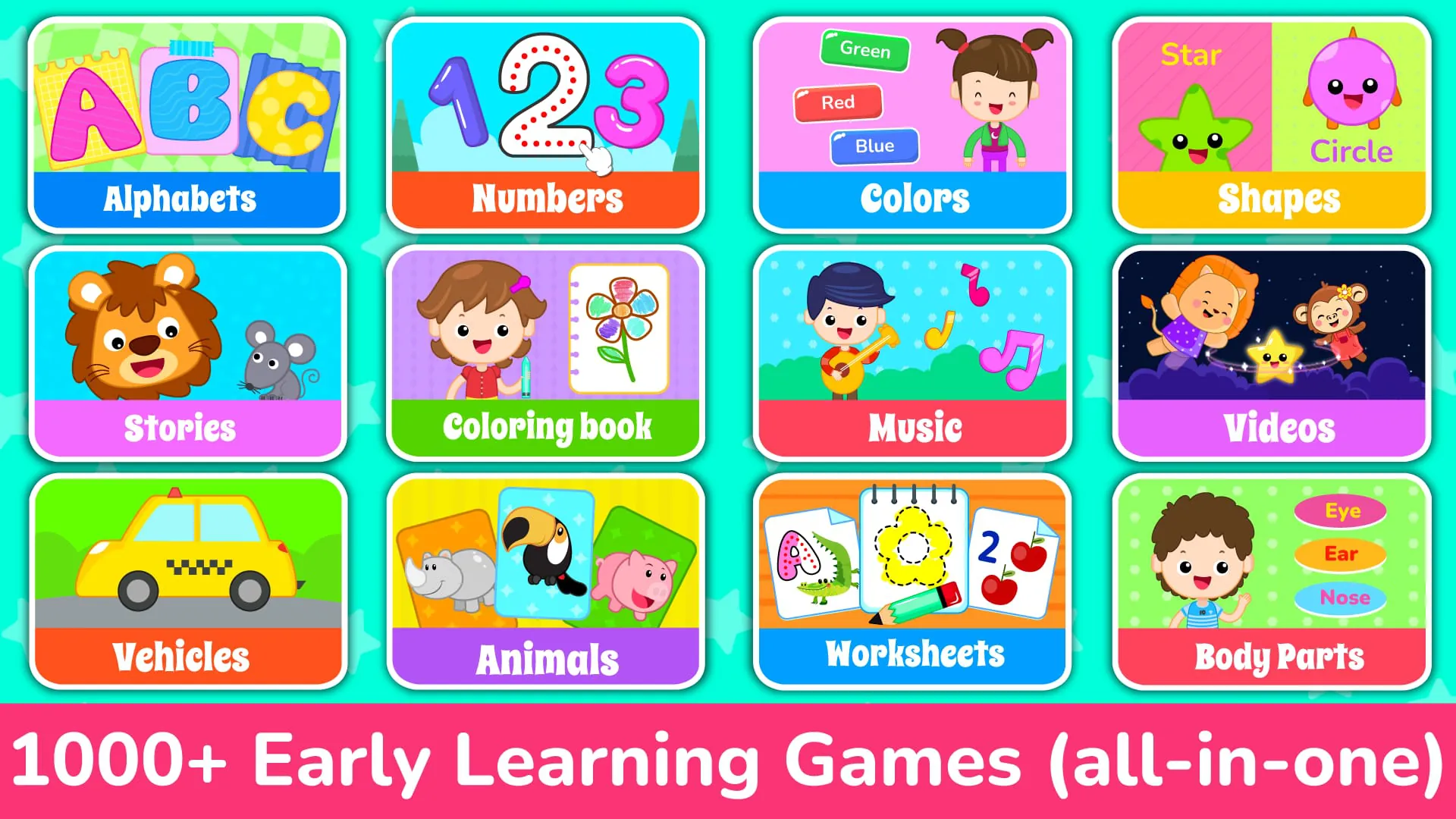 Kids Preschool Learning Games