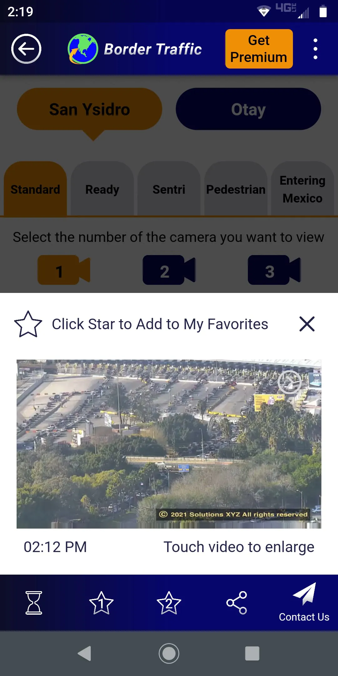 Border Traffic App
