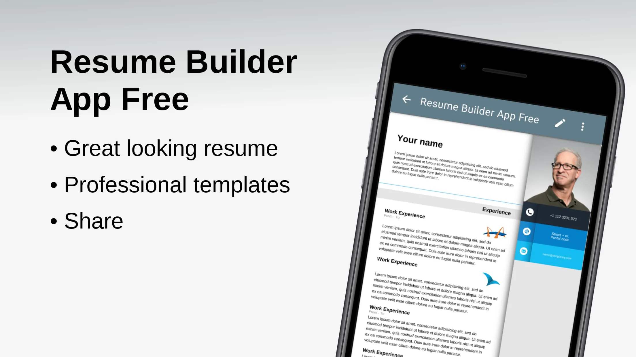 Resume Builder App