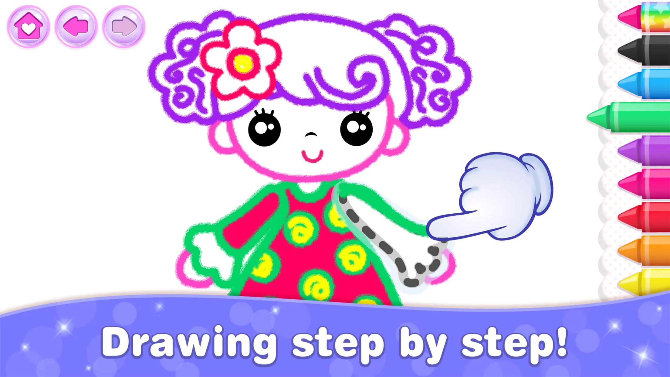 Kids Coloring Games for Girls