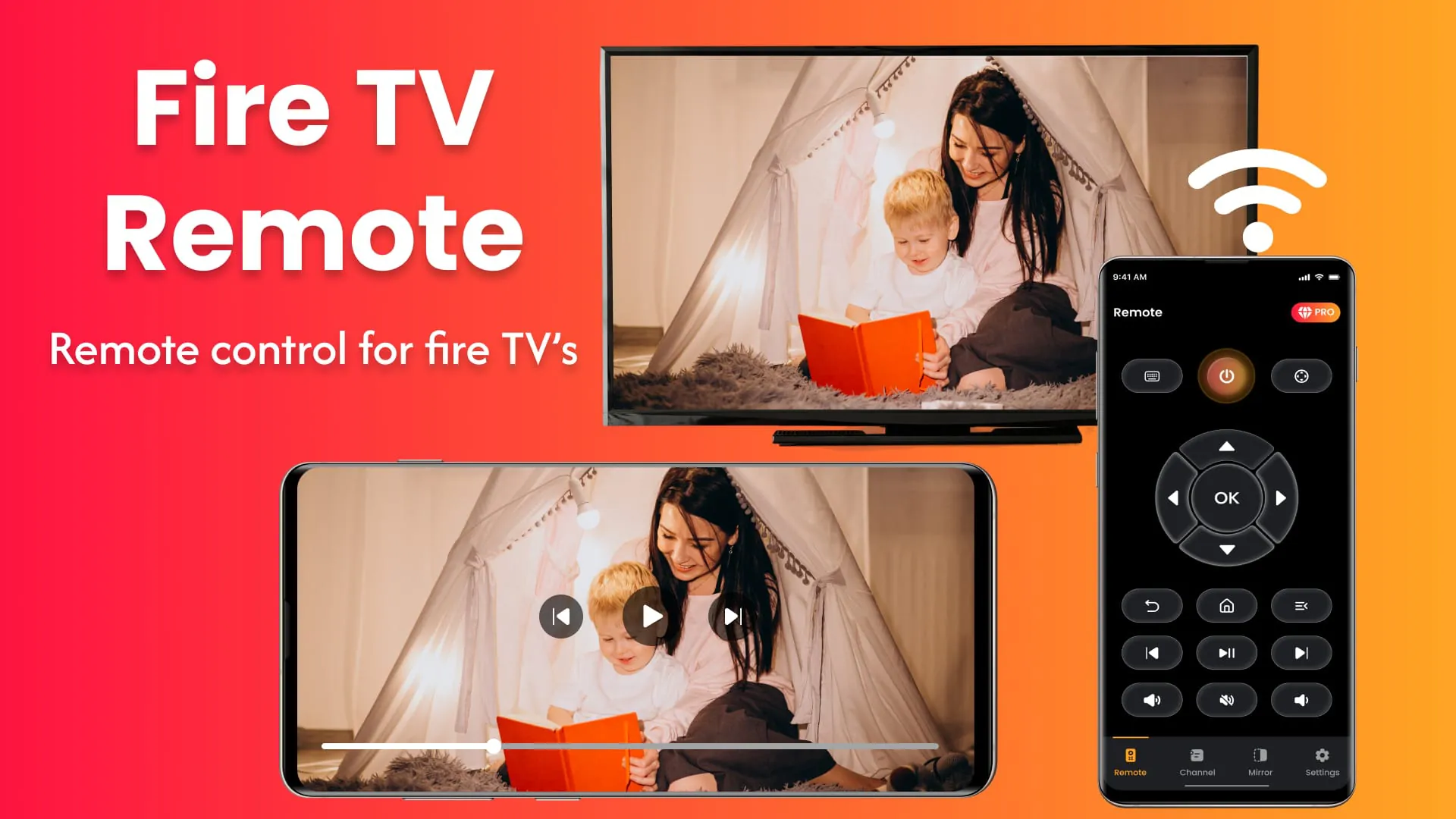 Fire Remote TV Control