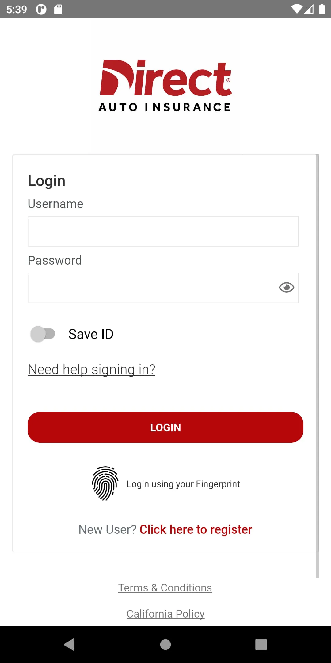 Direct Auto Insurance