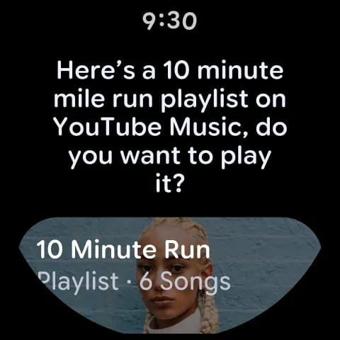 Google Gemini on Wear OS