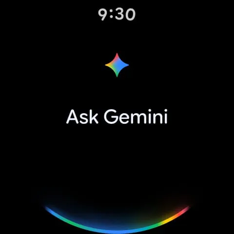 Google Gemini on Wear OS