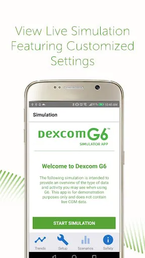 Dexcom G6 Simulator