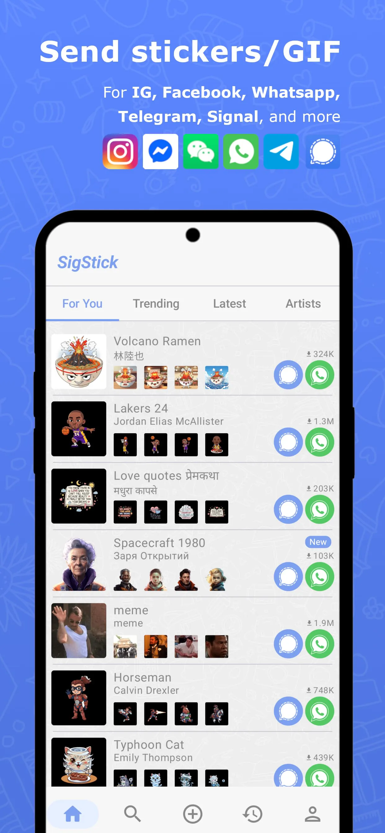 SigStick Sticker Maker