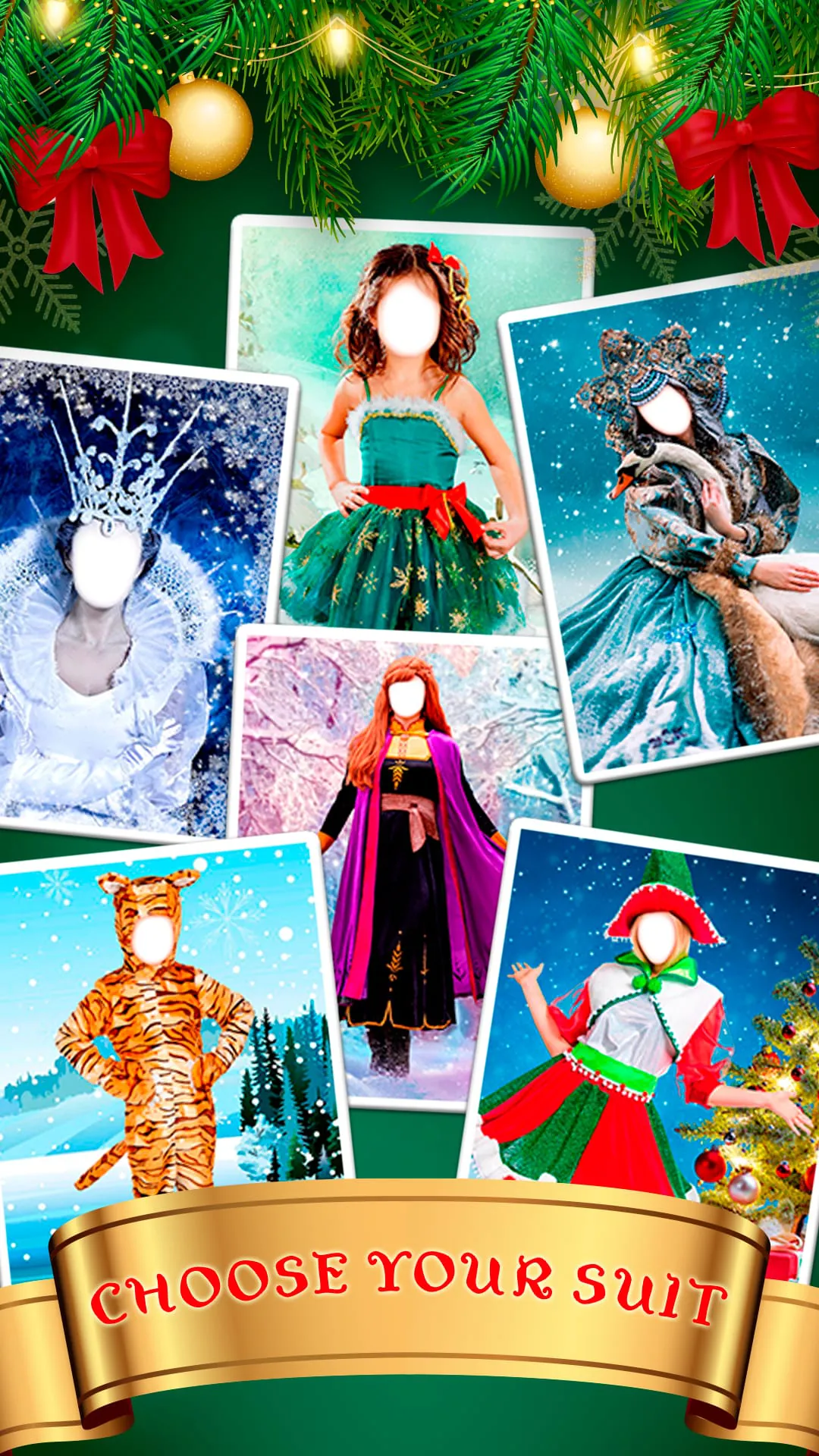 Christmas Photo Frame Costumes