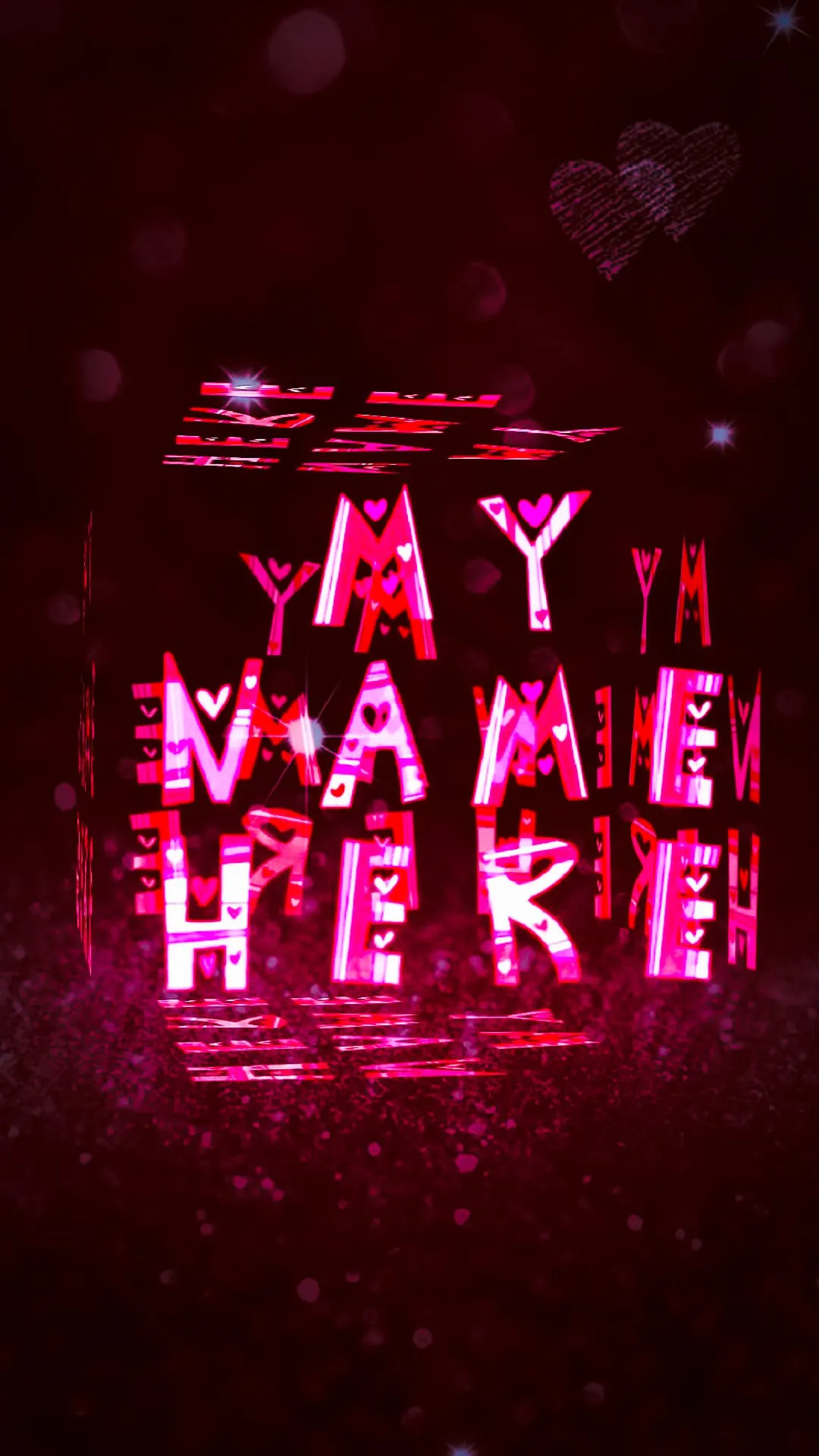 My Name 3D Live Wallpaper