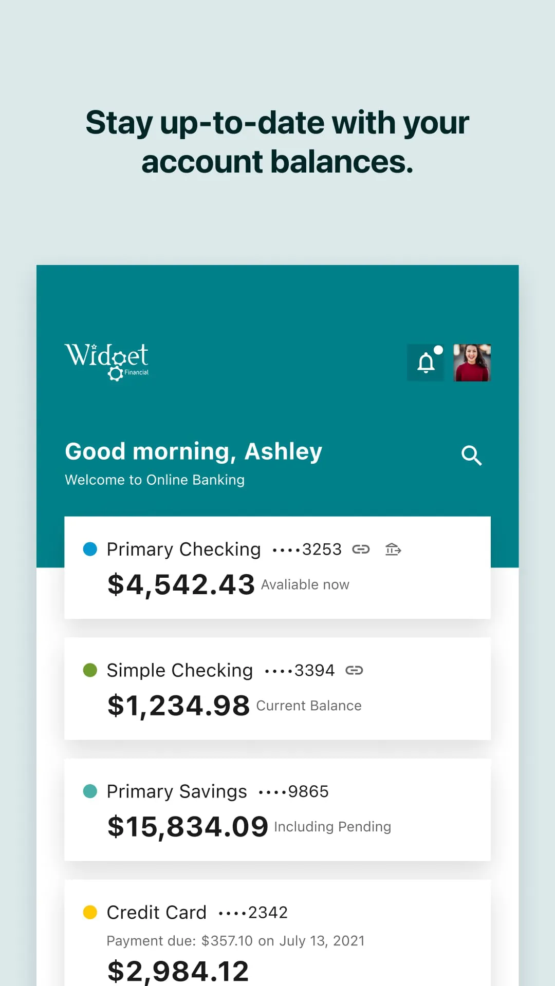Widget Financial Mobile