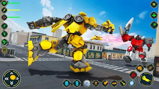 Dolphin Robot Transform Wars