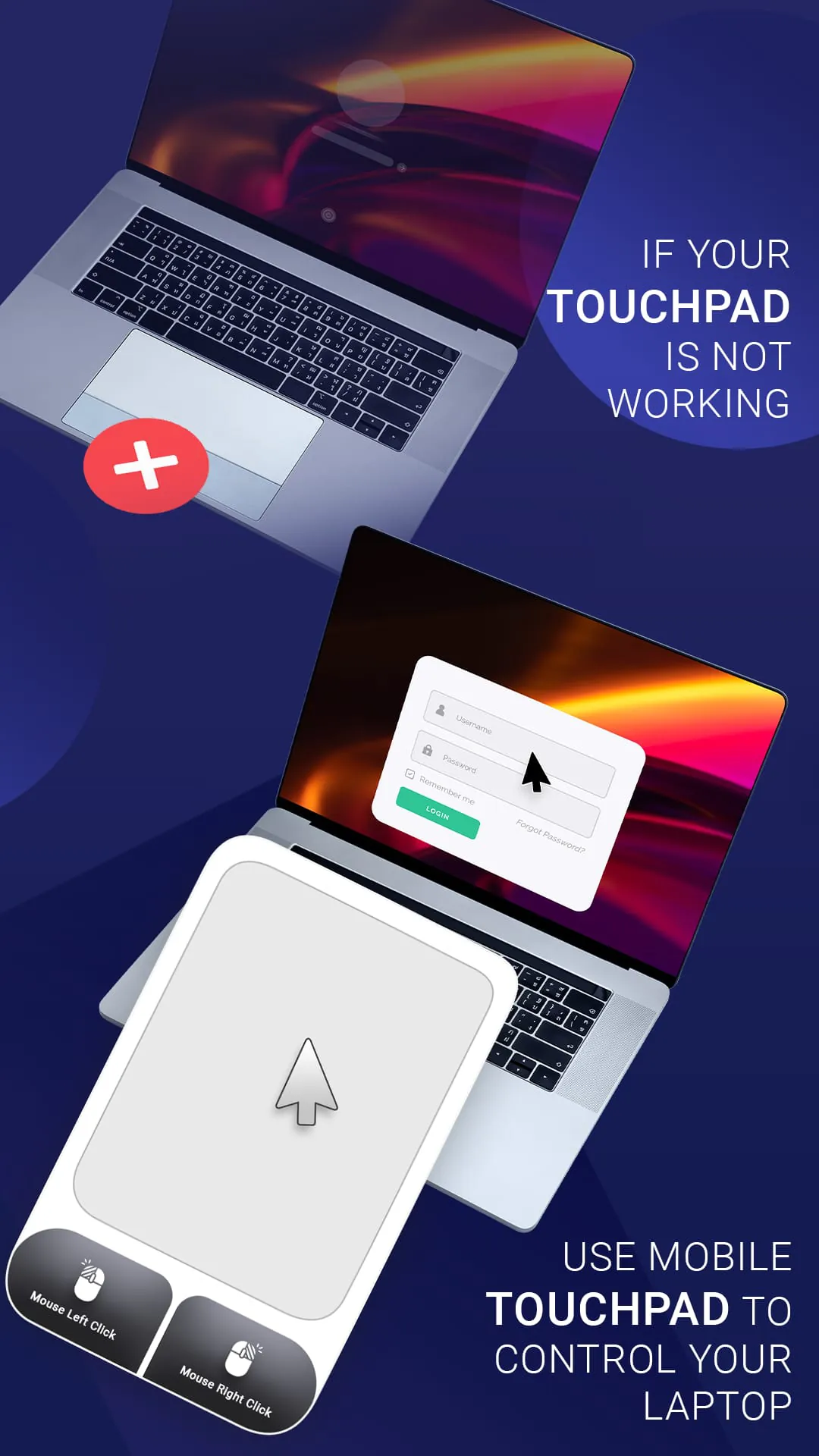 Wireless PC Mouse & Keyboard