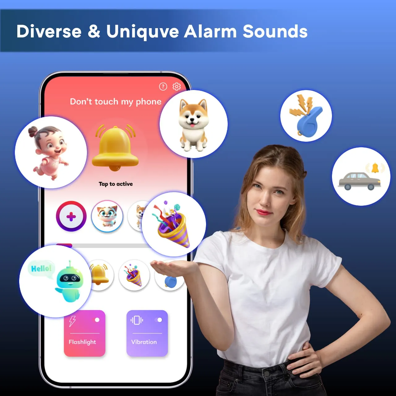 Anti Theft Phone Alarm Sounds