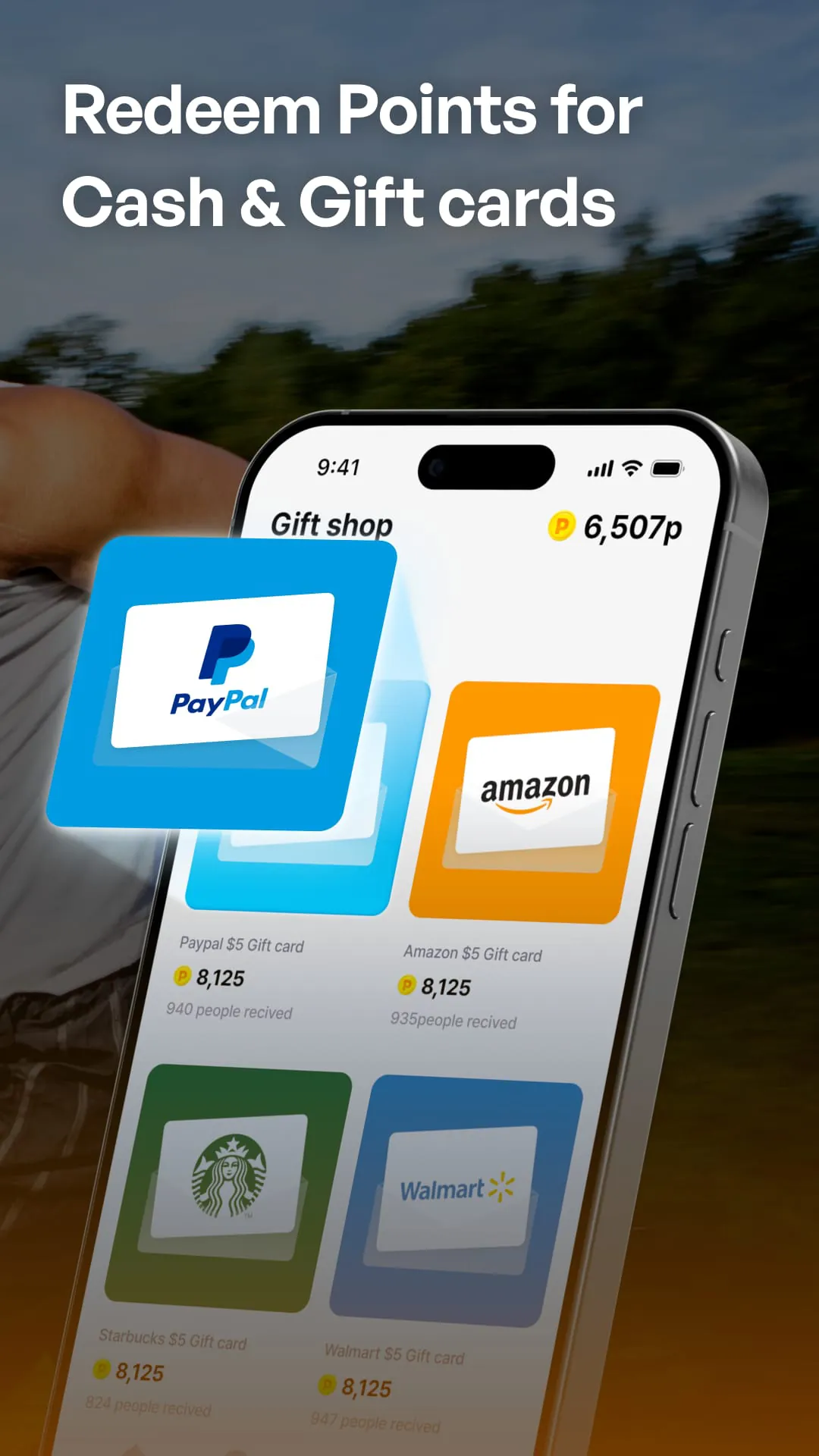 Moneywalk Step Counter&Rewards