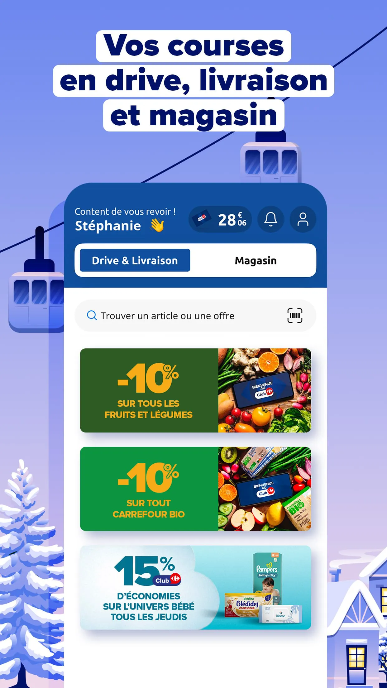 Carrefour & sa carte Club