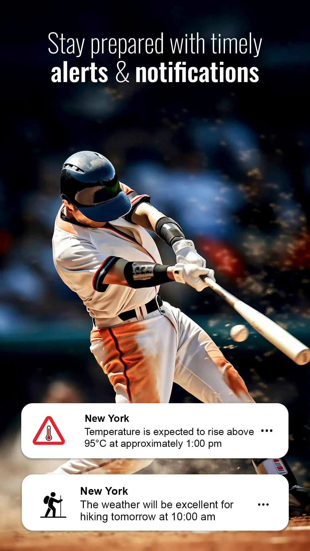 Transparent clock and weather