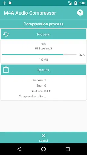 M4A Audio Compressor