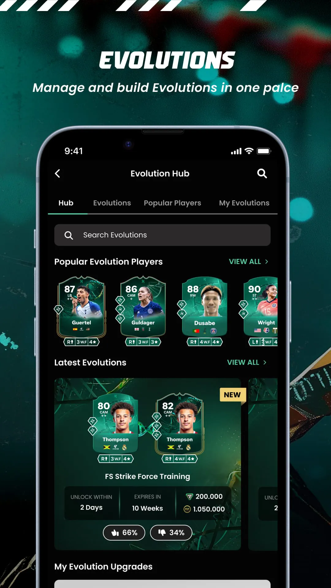 FUTBIN FC 26 Evolutions & More