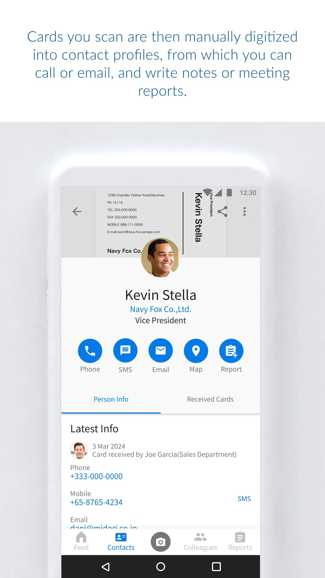 Sansan – The sales DX solution