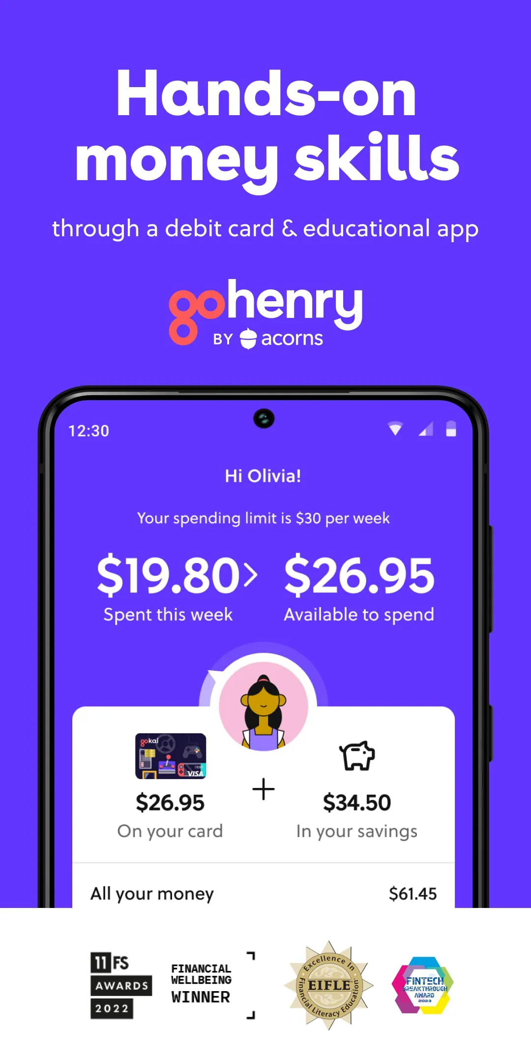 GoHenry by Acorns Kids Banking