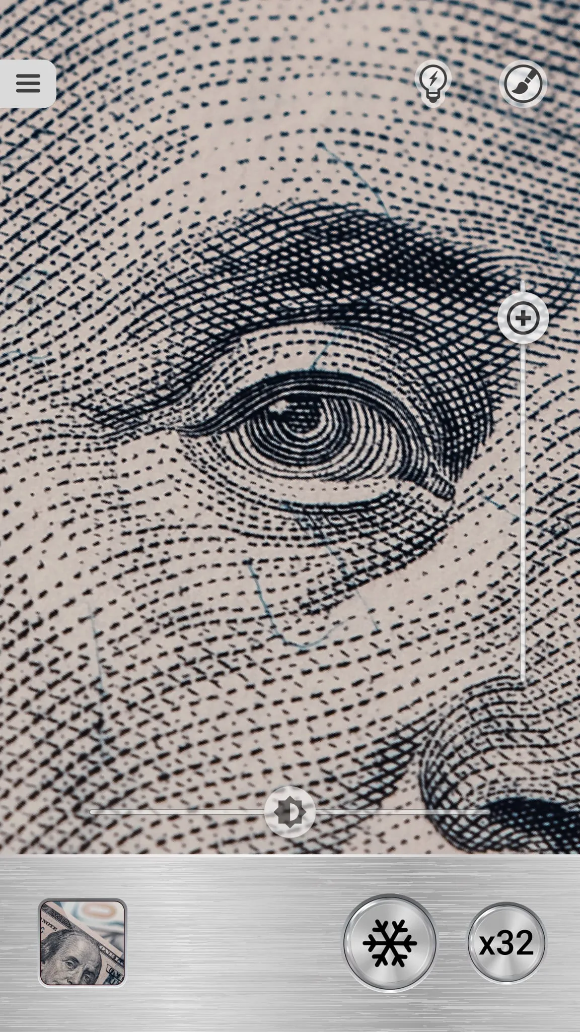 Magnifier Plus with Flashlight