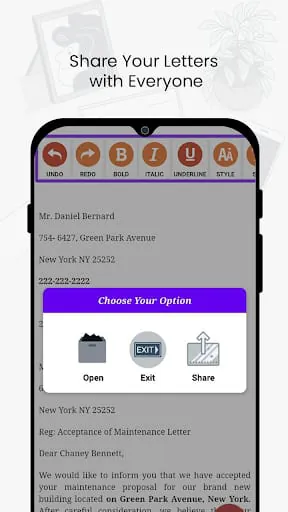 Letter Templates Offline