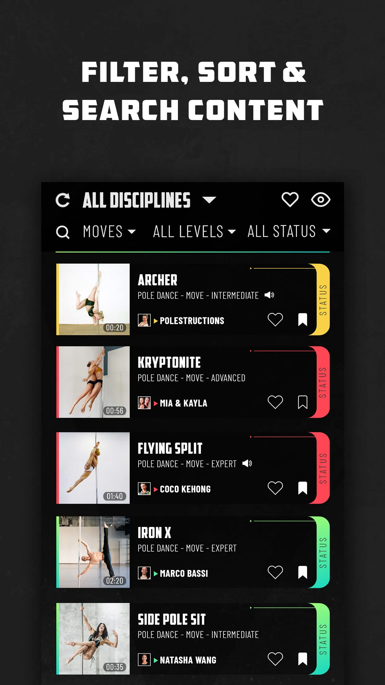 Pole Dance Companion