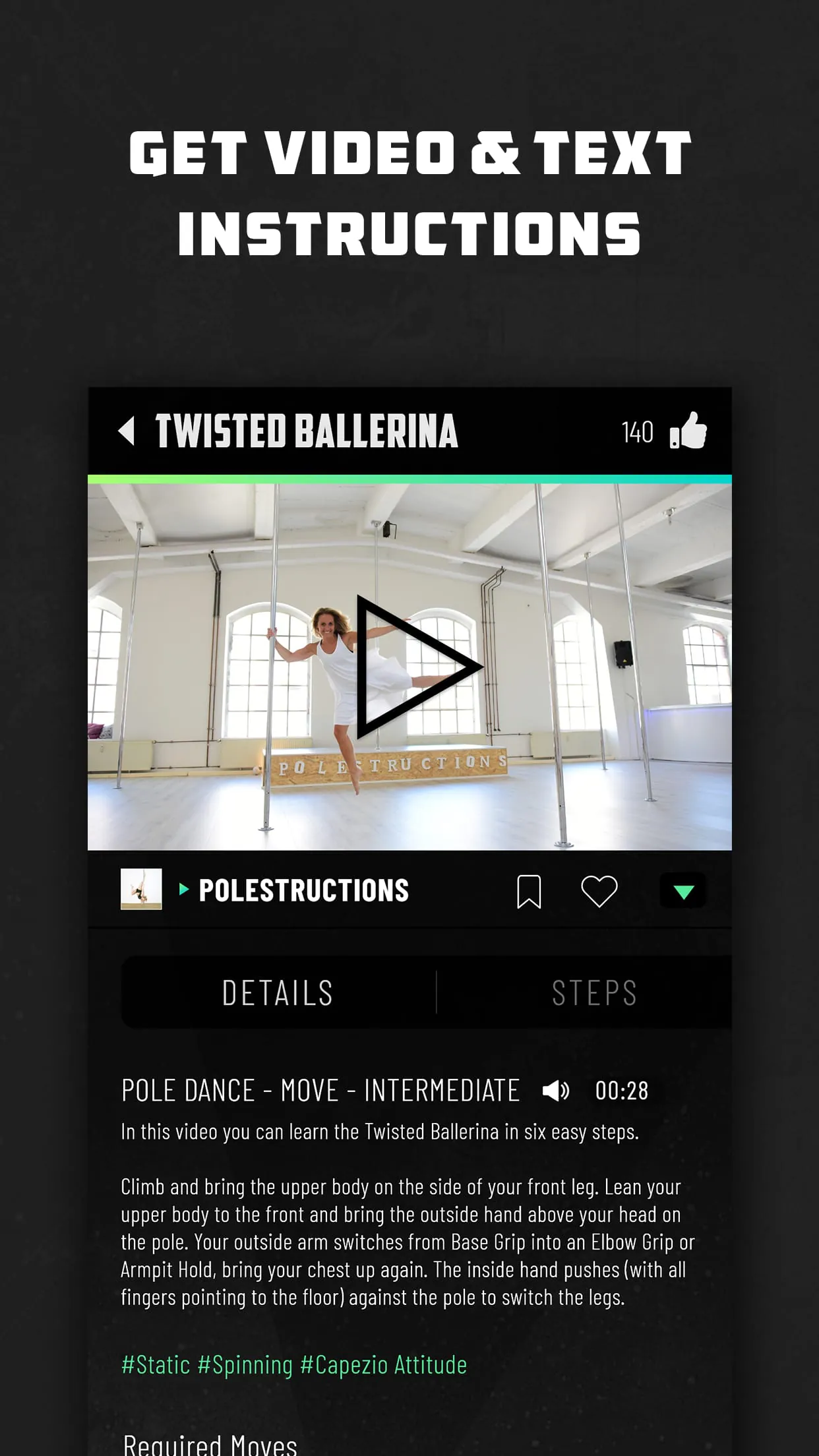 Pole Dance Companion