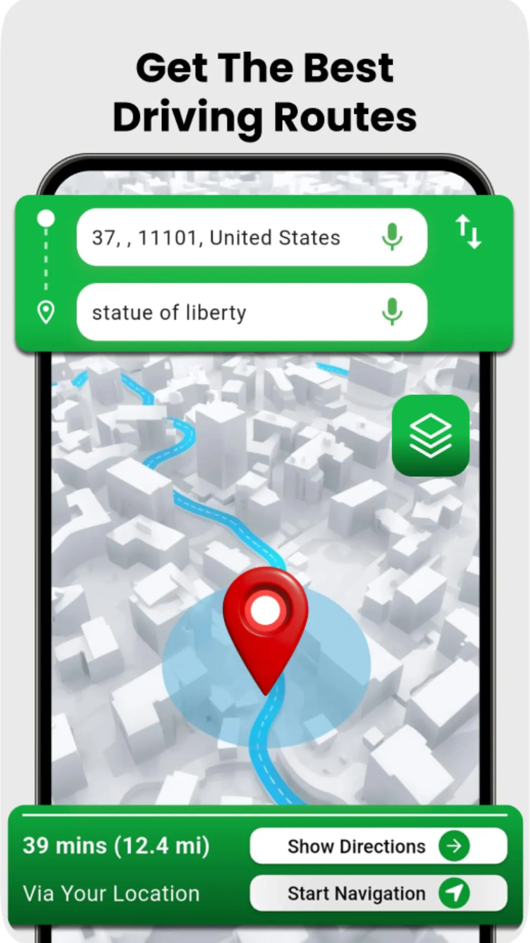 GPS Maps & Driving Directions
