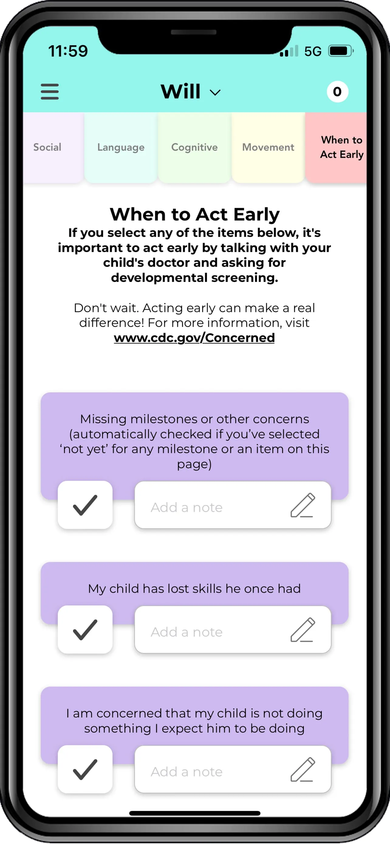 CDC Milestone Tracker