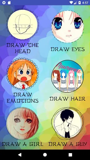 How to draw anime step by step