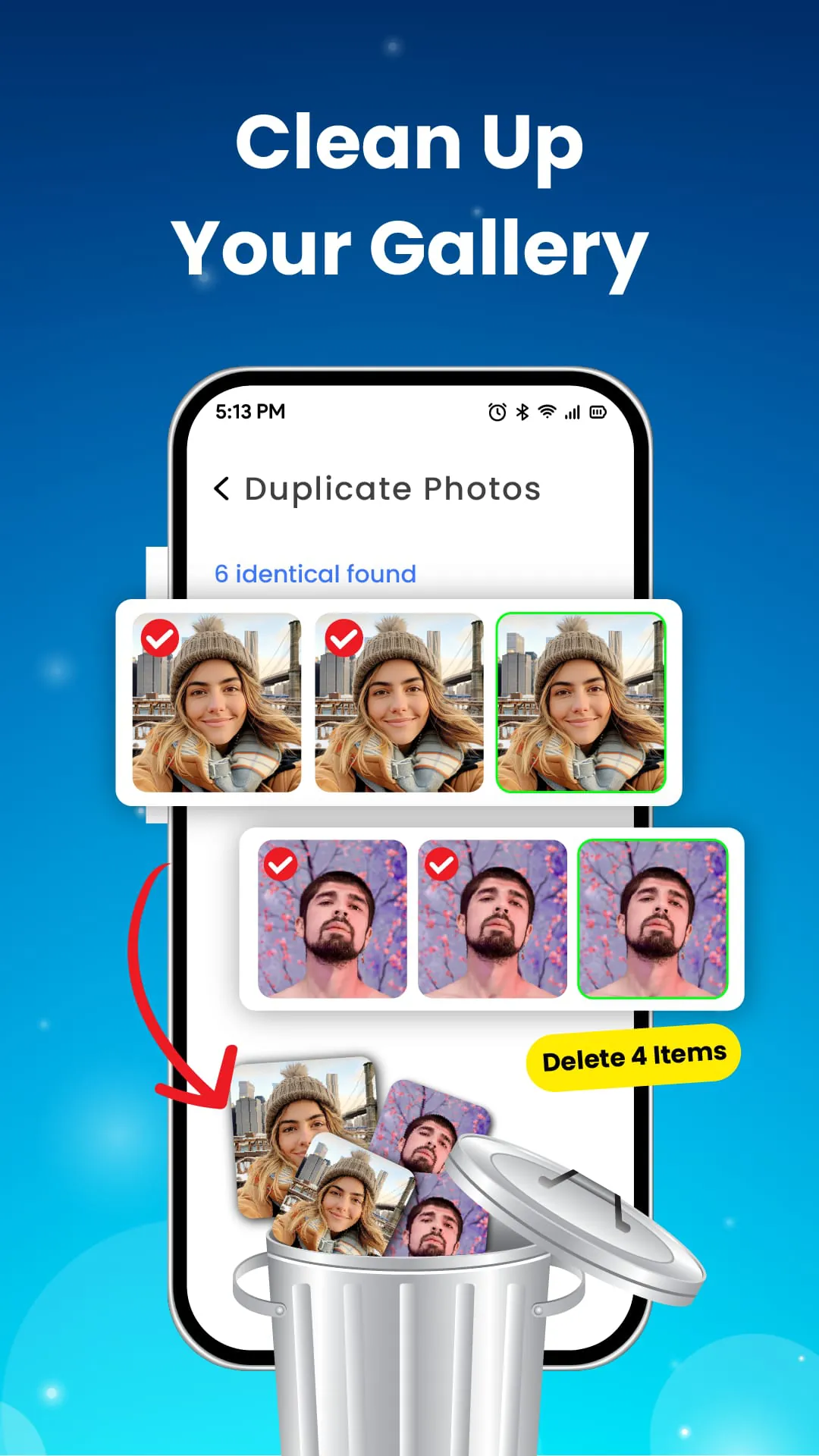 Photo Duplicate Cleaner App
