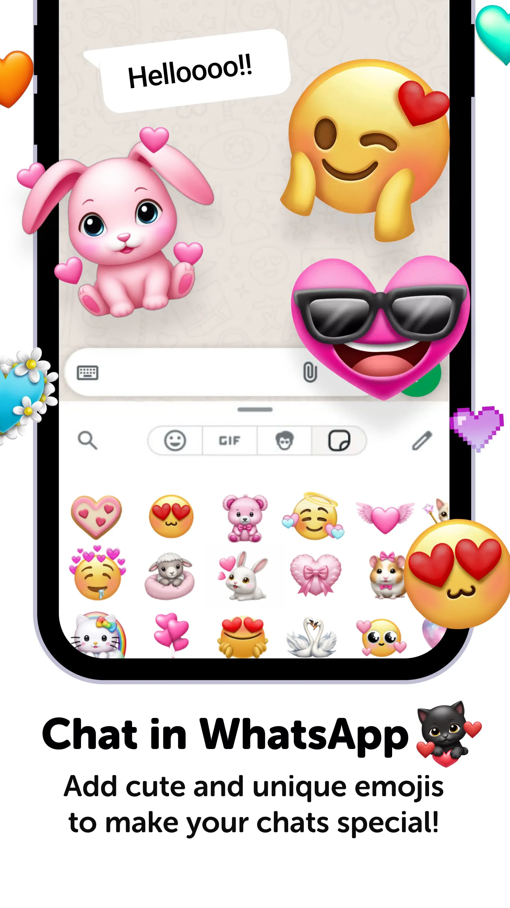 Emoji Up genmoji sticker maker