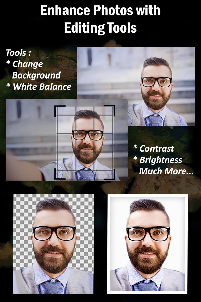 Passport Size Photo Editor