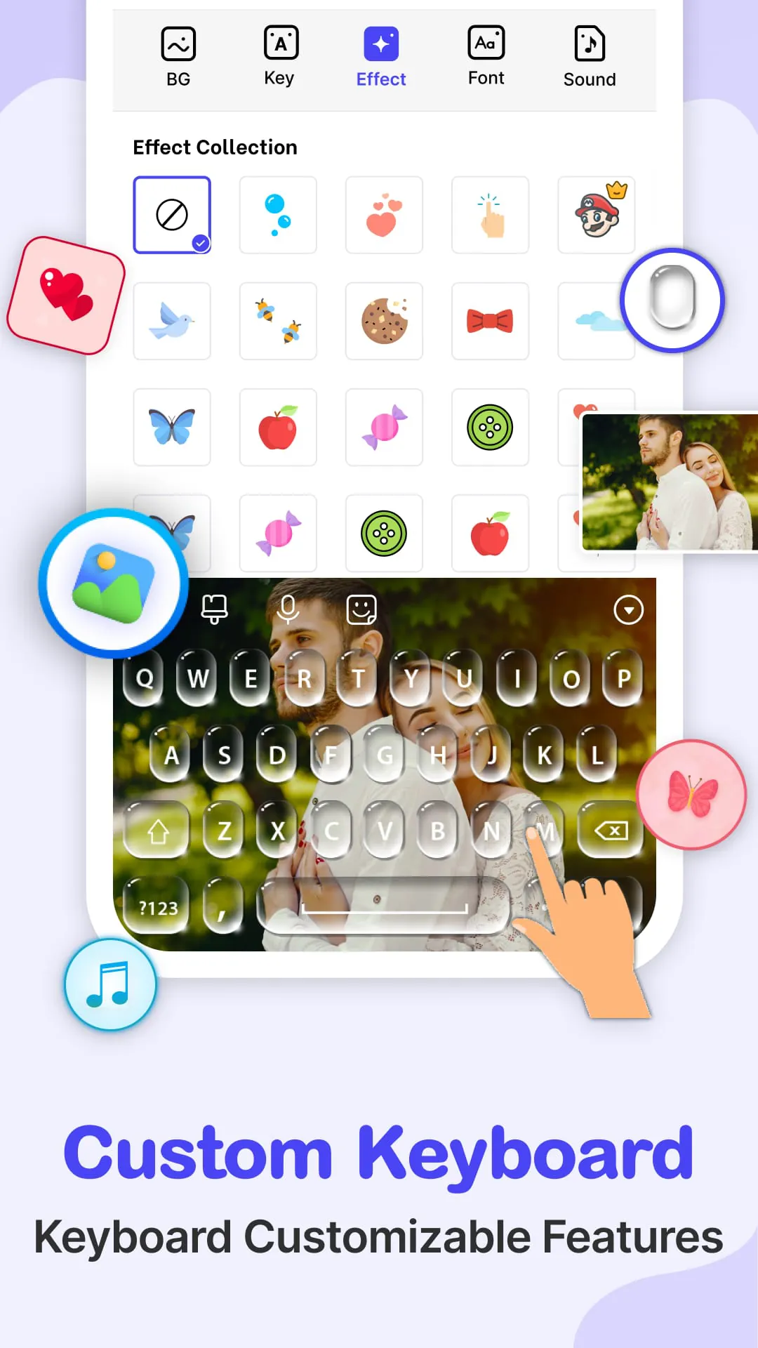 Photo Keyboard themes