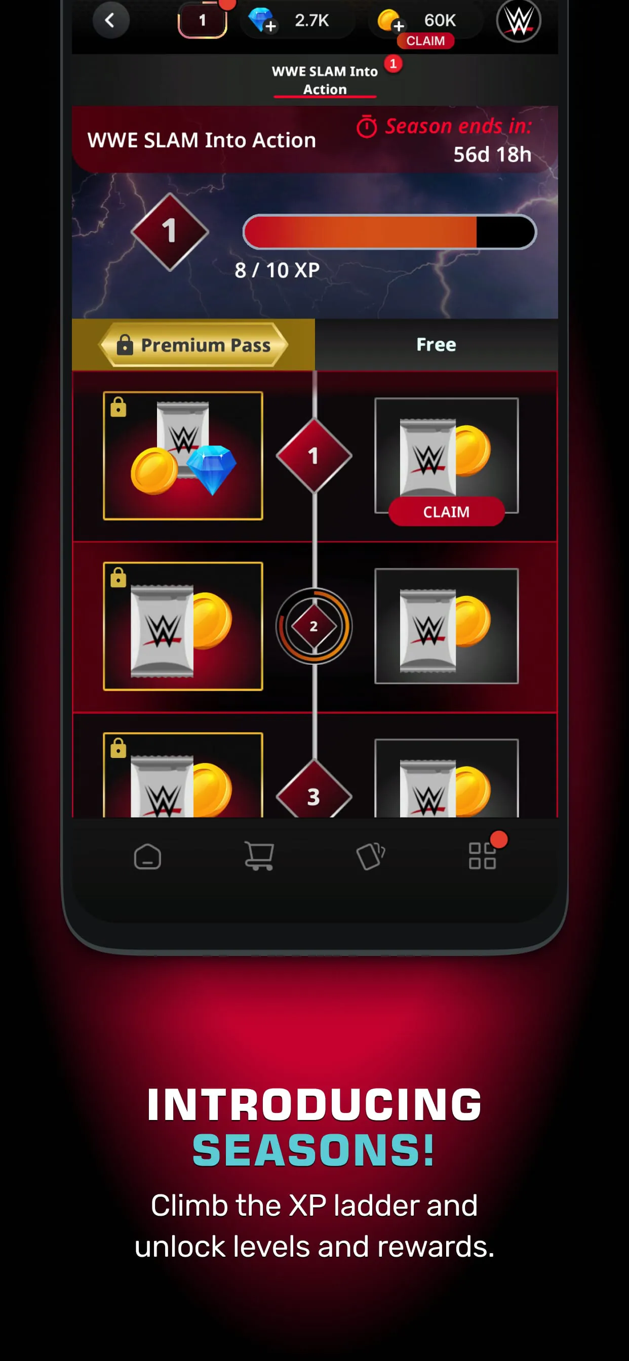 WWE SLAM by Topps® Card Trader