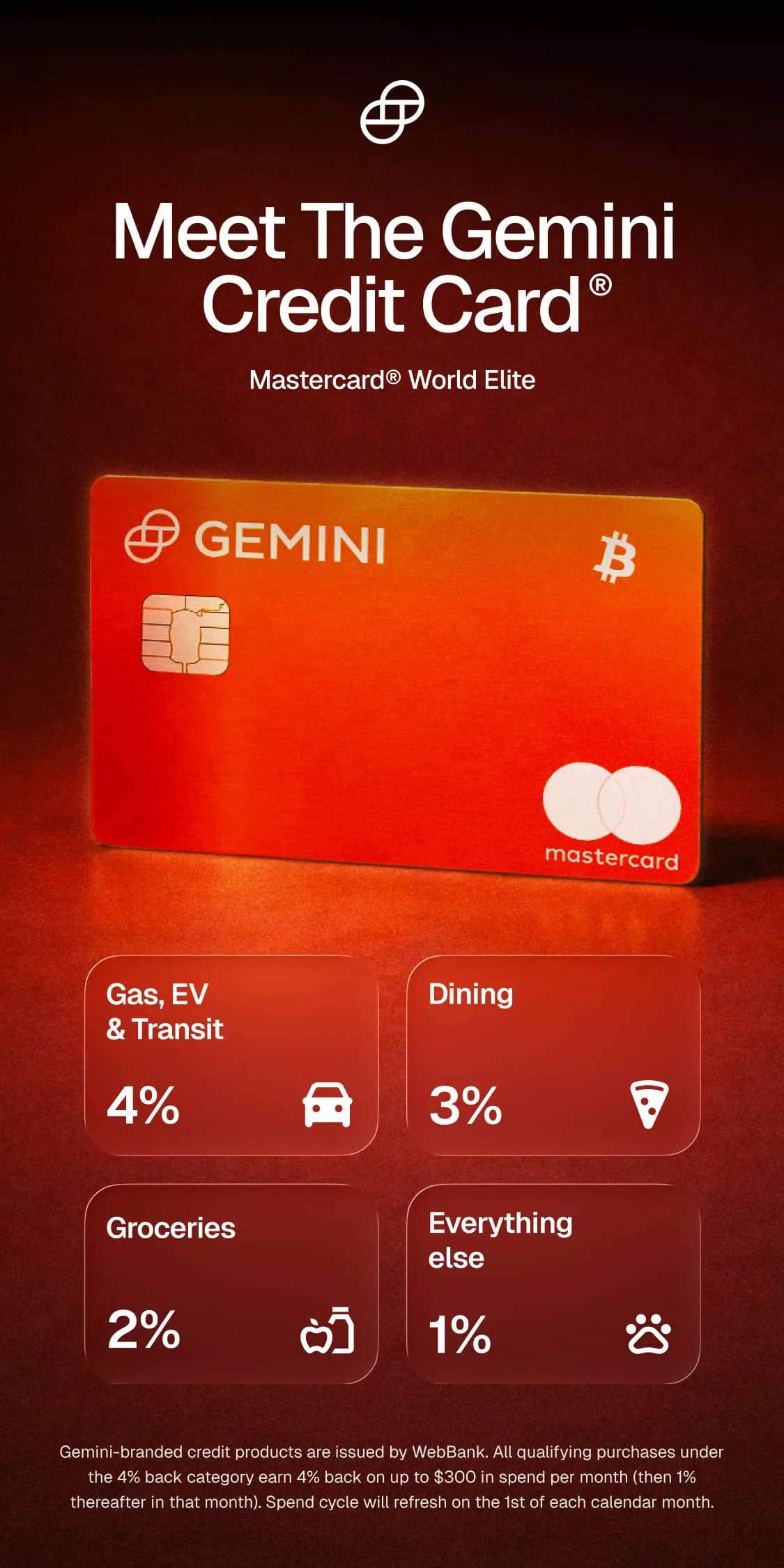 Gemini Exchange & Credit Card
