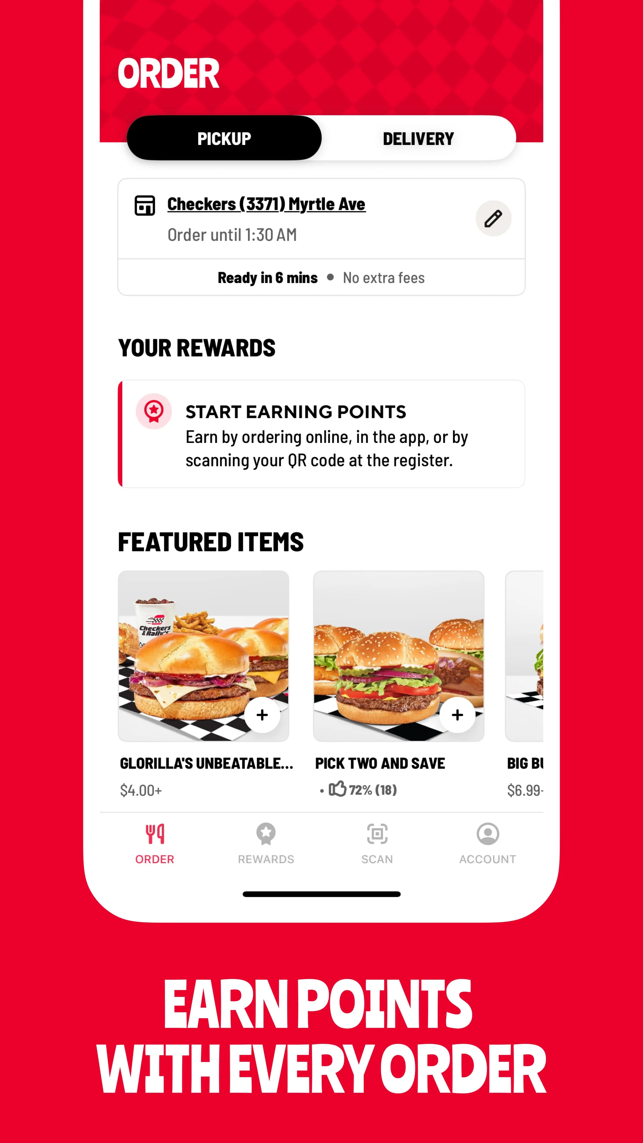 Checkers & Rally's Rewards