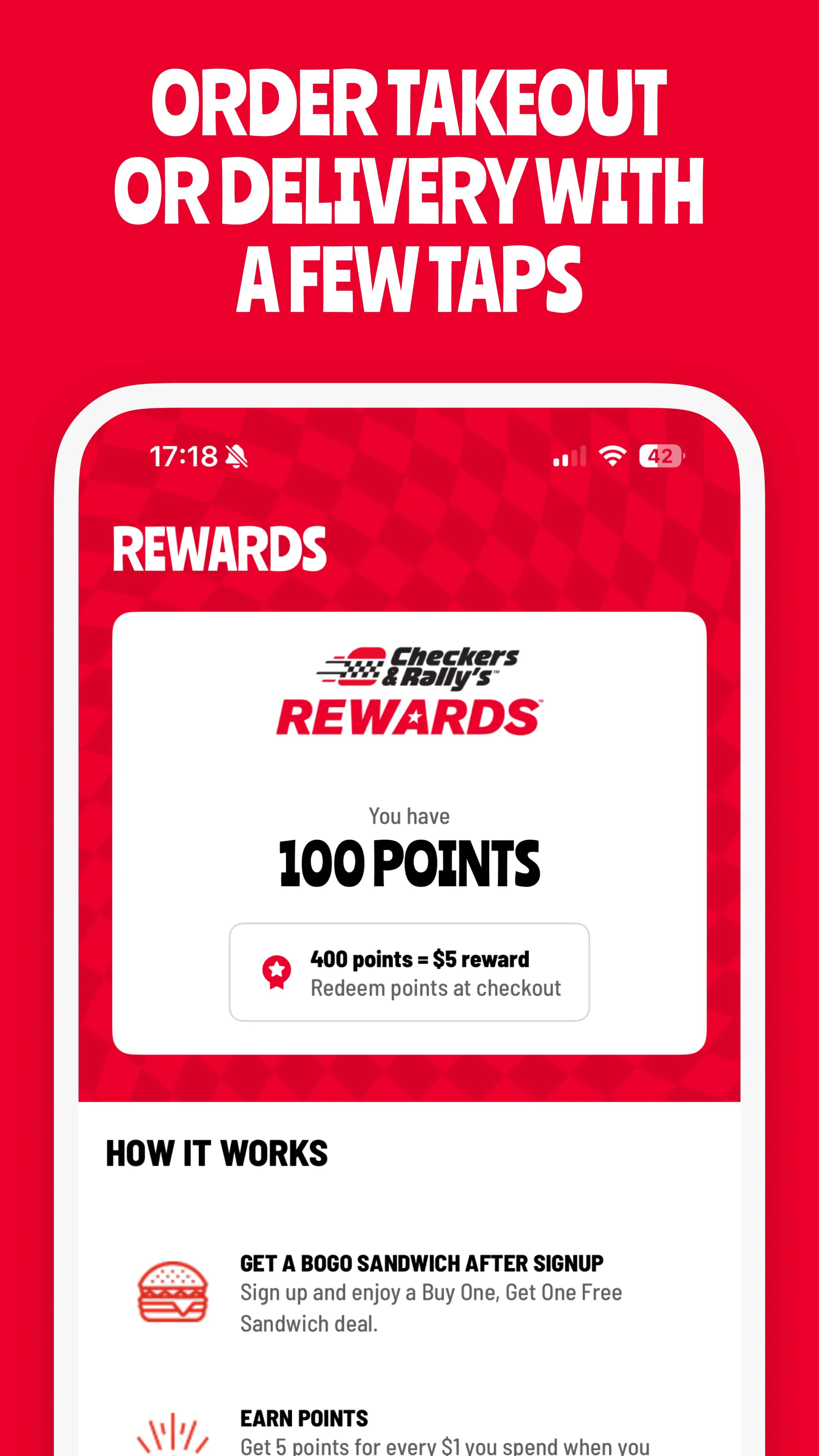 Checkers & Rally's Rewards