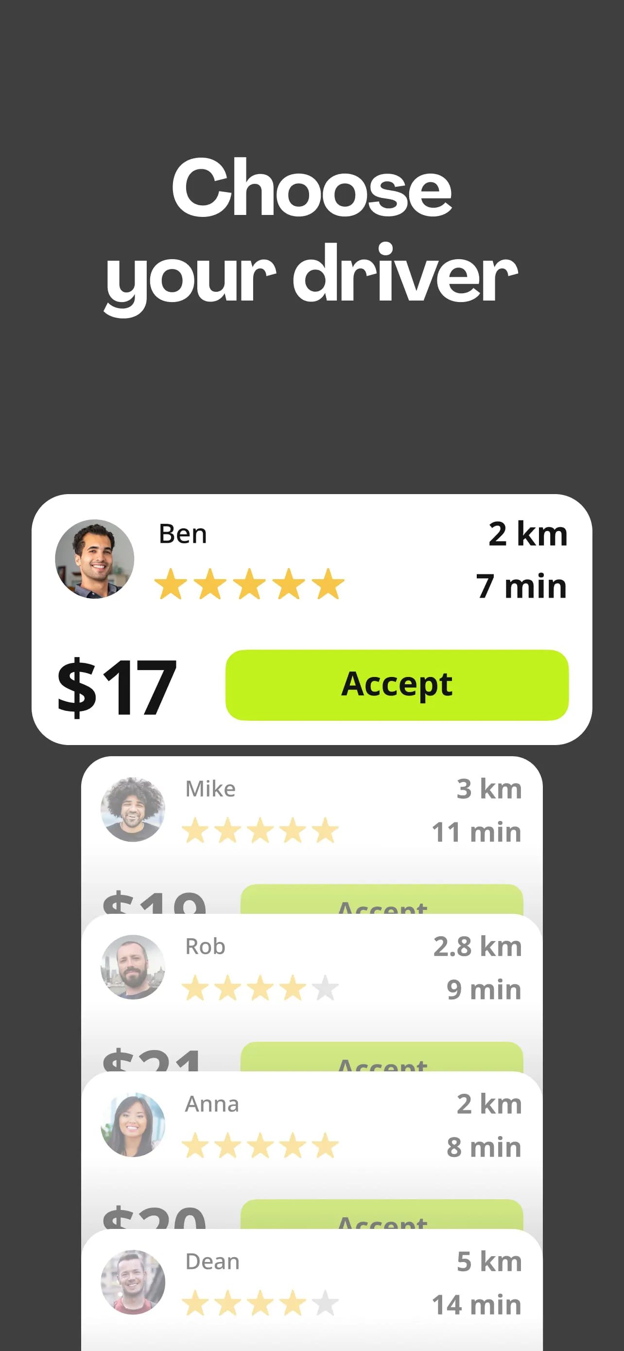 inDrive. Rides with fair fares
