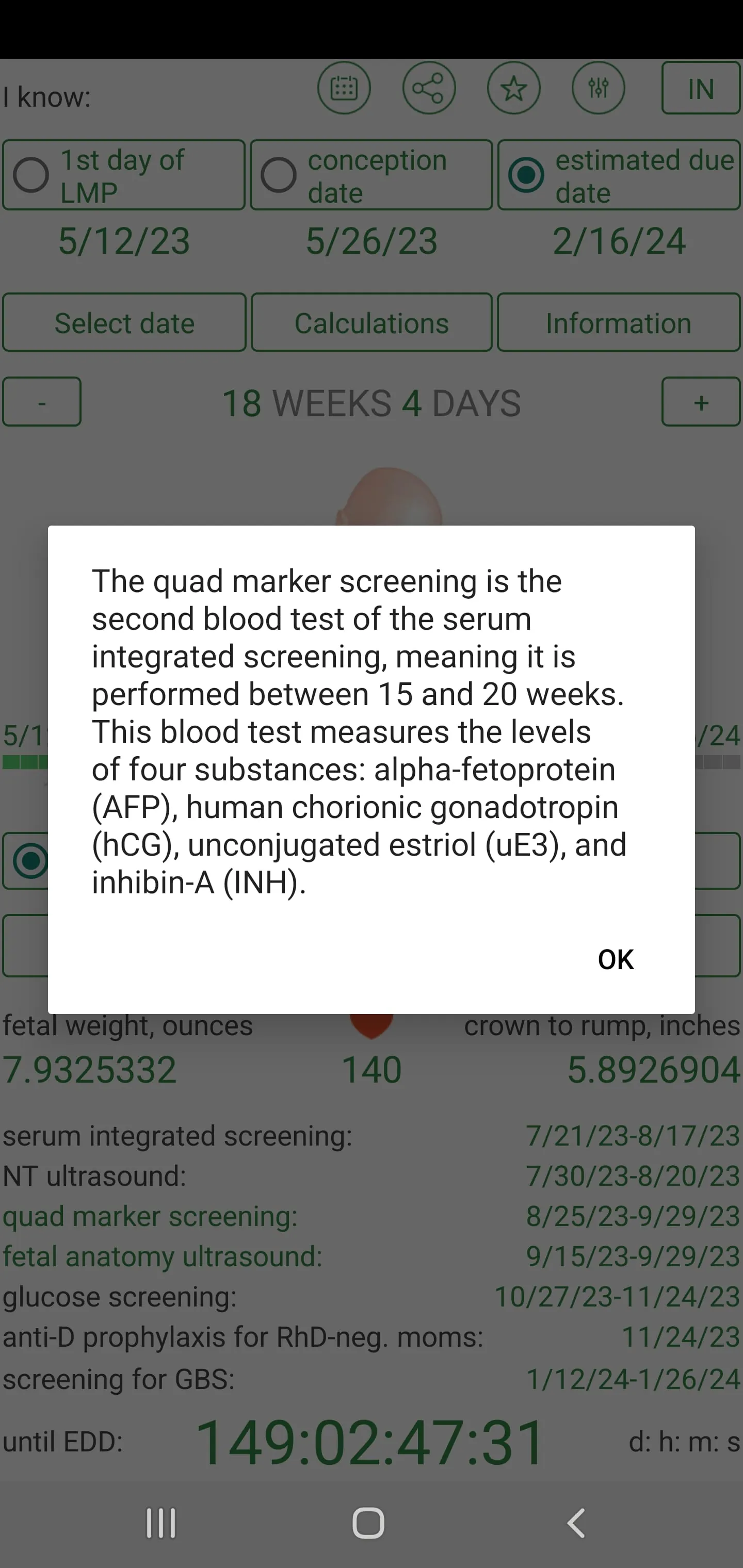 Pregnancy Calculator+Calendar
