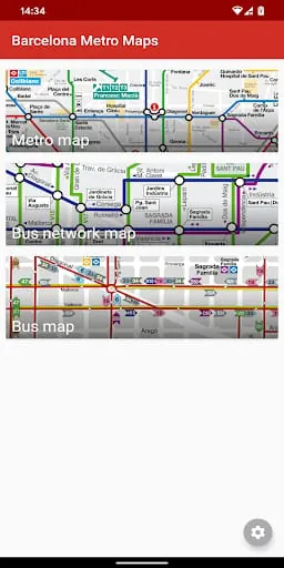 Barcelona Metro Maps