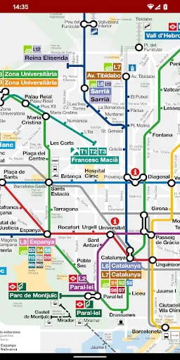 Barcelona Metro Maps
