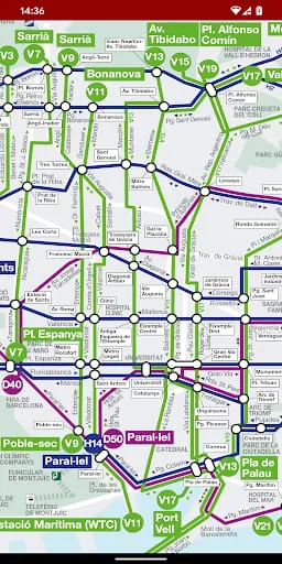 Barcelona Metro Maps