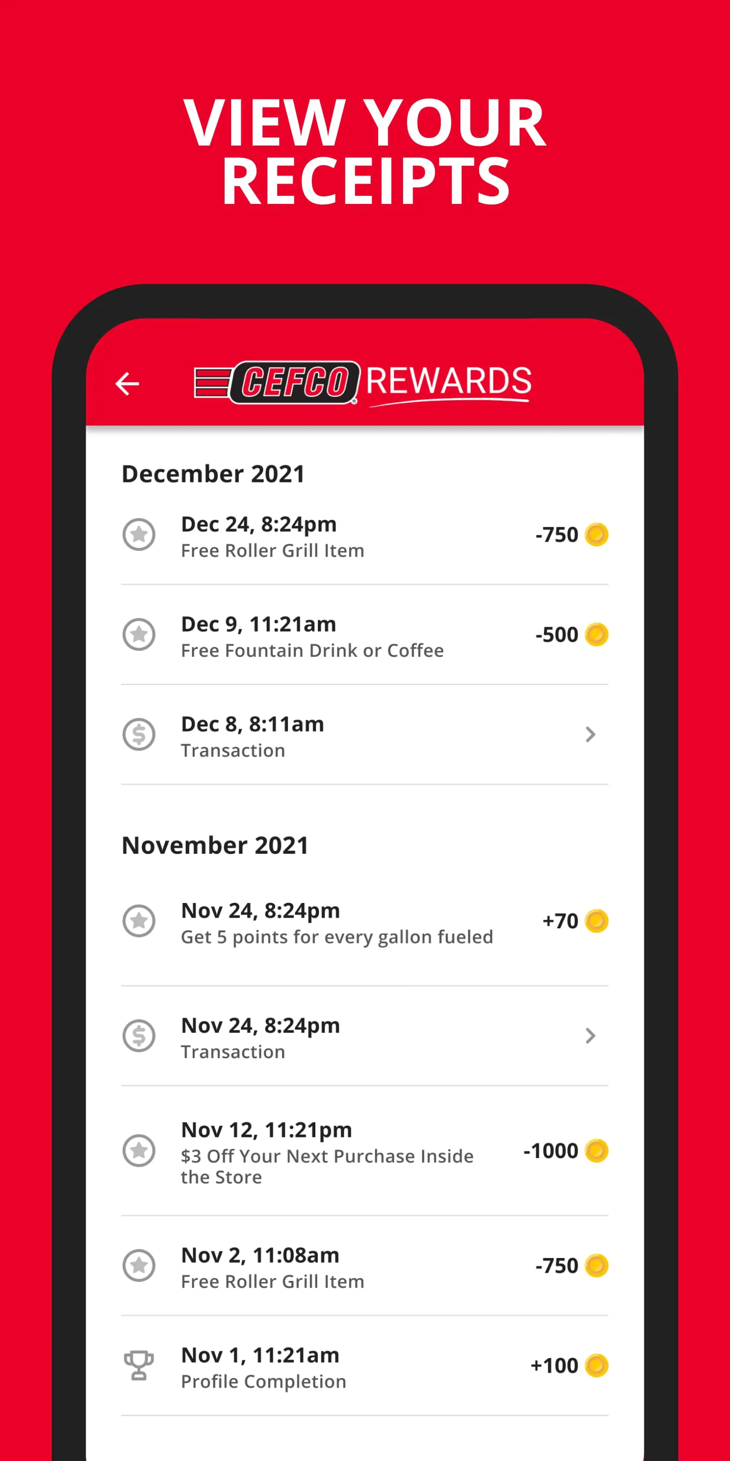 CEFCO Rewards