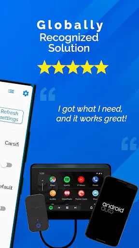 Carsifi Wireless Android Auto