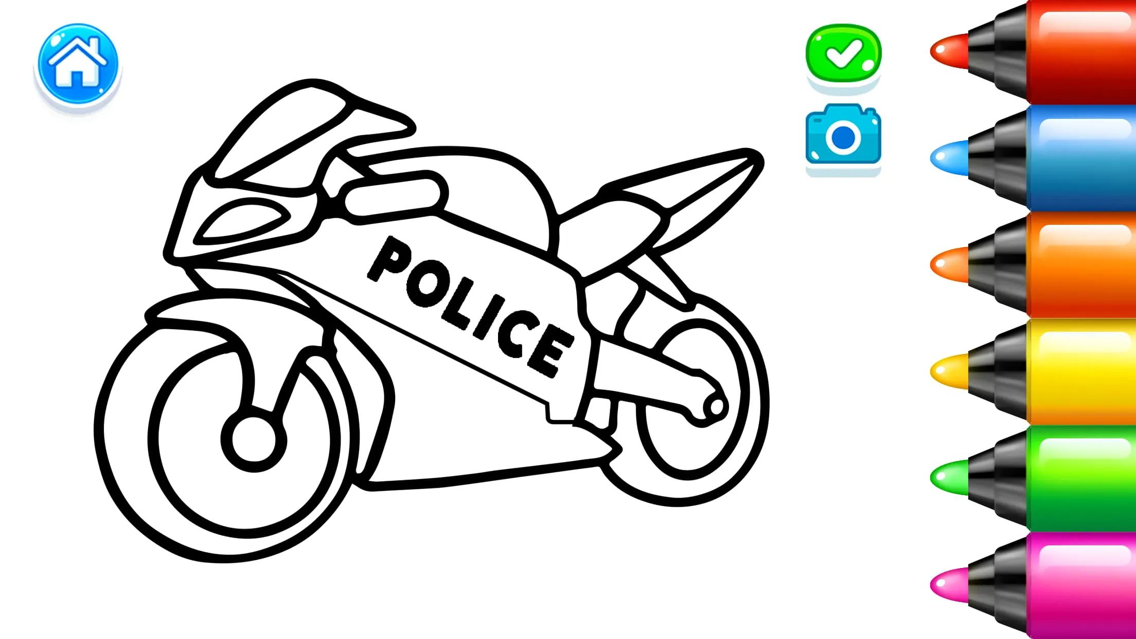 Kids Coloring Pages For Boys
