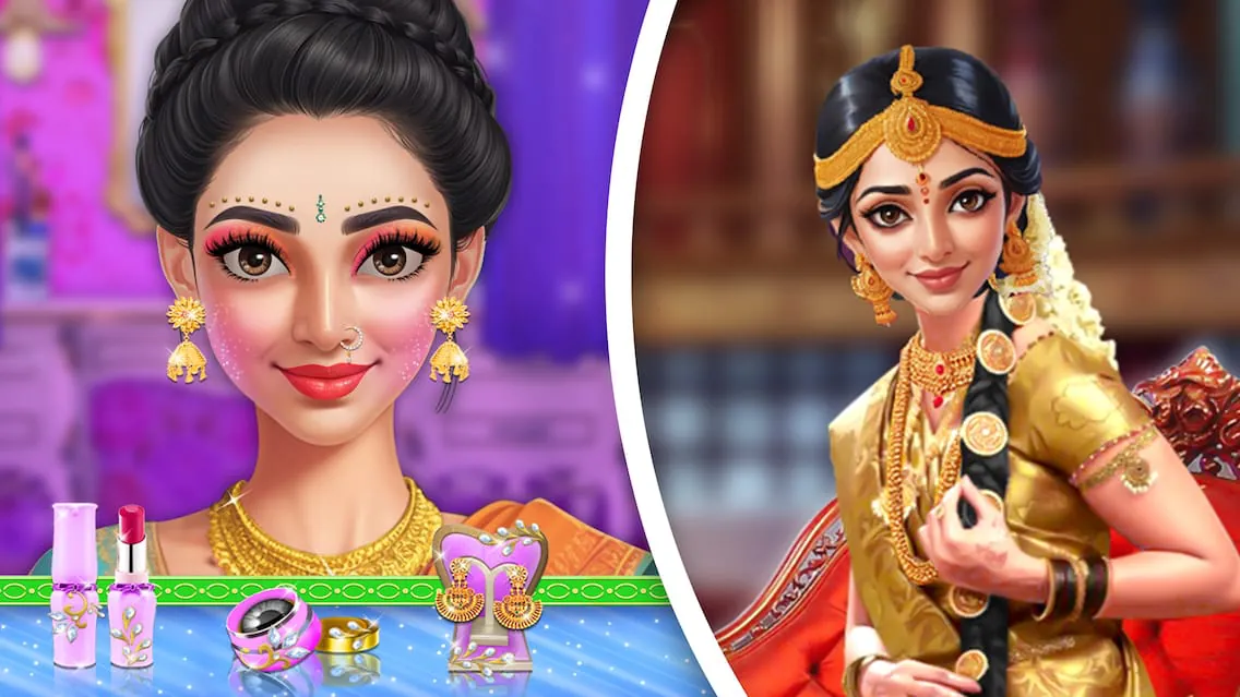 South Indian Bride Wedding Fun