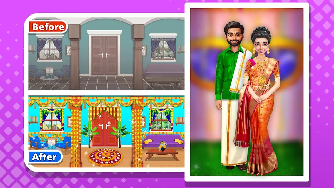 South Indian Bride Wedding Fun